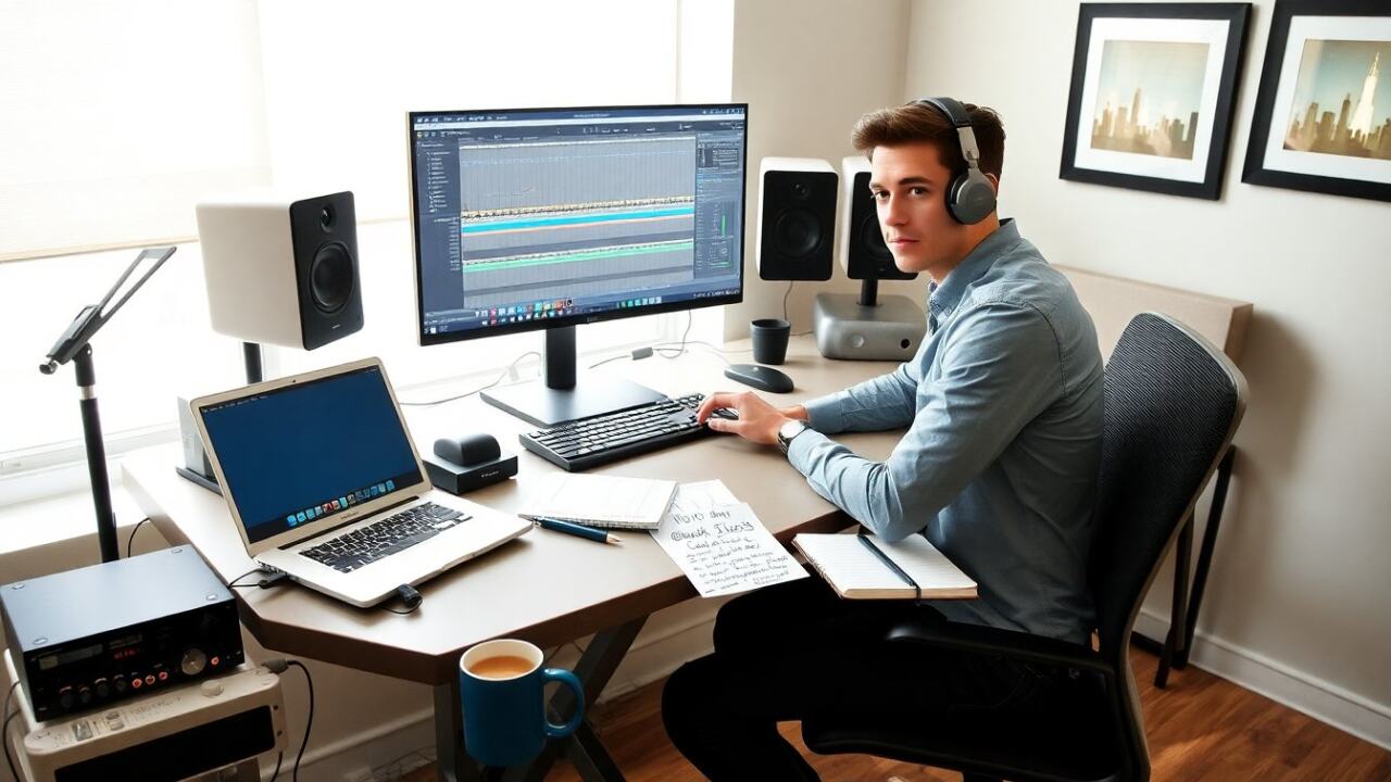 how to learn music production