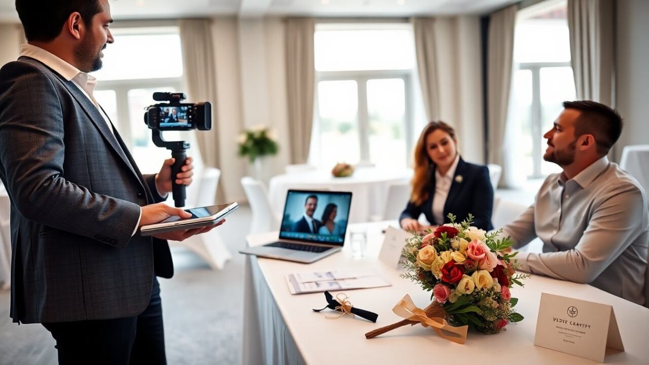 wedding content creator